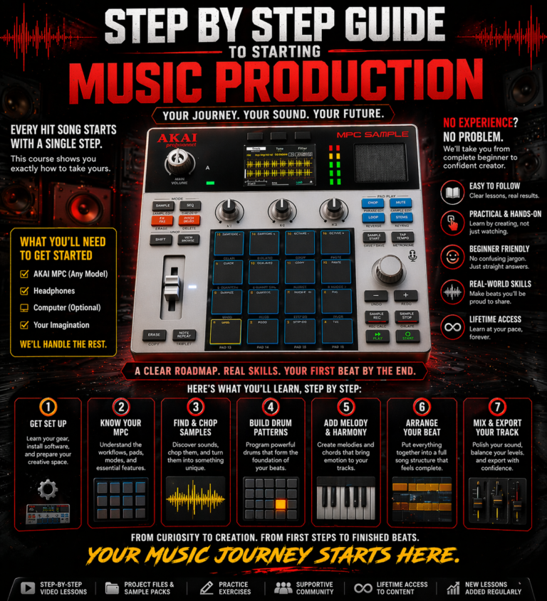 Step-by-Step Guide to Starting Music Production